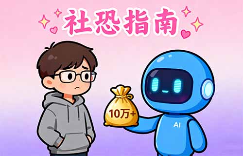 小红书卖社恐指南：AI助力，零经验也能月入10万+