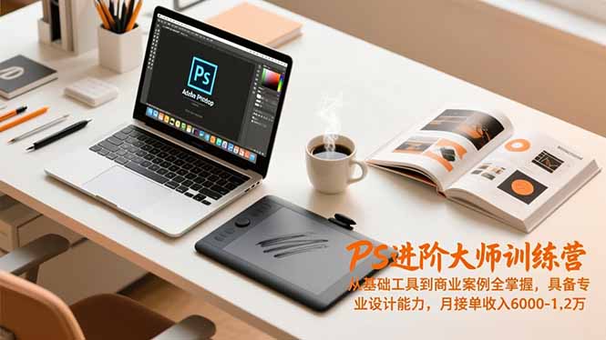(16868期)PS进阶大师训练营,从基础工具到商业案例全掌握,具备专业设计能力,月接单收入6000-1.2万 (16868期)PS进阶大师训练营,从基础工具到商业案例全掌握,具备专业设计能力,月接单收入6000-1.2万