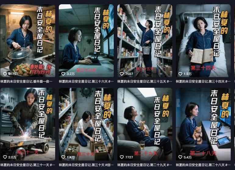 十个作品涨粉近20W!用AI制作末日安全日记连载,日入4位数,评论区爆肝求更新(附详细步骤) 十个作品涨粉近20W!用AI制作末日安全日记连载,日入4位数,评论区爆肝求更新(附详细步骤)