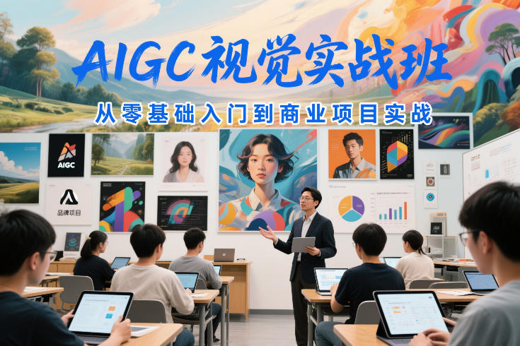 AIGC视觉实战班,从零基础入门到商业项目实战 AIGC视觉实战班,从零基础入门到商业项目实战
