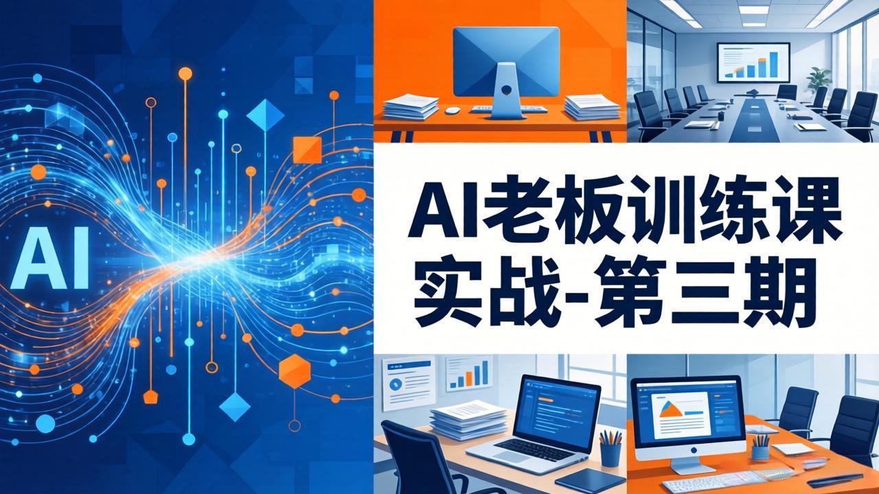 (18025期) AI老板训练课实战-第三期:AI+内容应用落地教学,从0到1打通AI变现完整路径 (18025期) AI老板训练课实战-第三期:AI+内容应用落地教学,从0到1打通AI变现完整路径