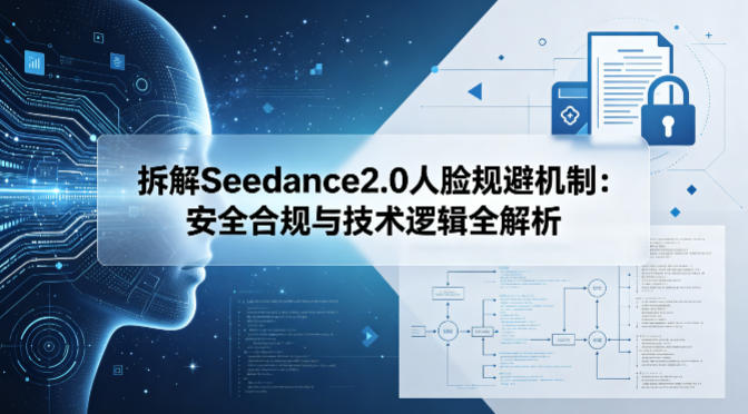 拆解Seedance2.0人脸规避机制：安全合规与技术逻辑全解析
