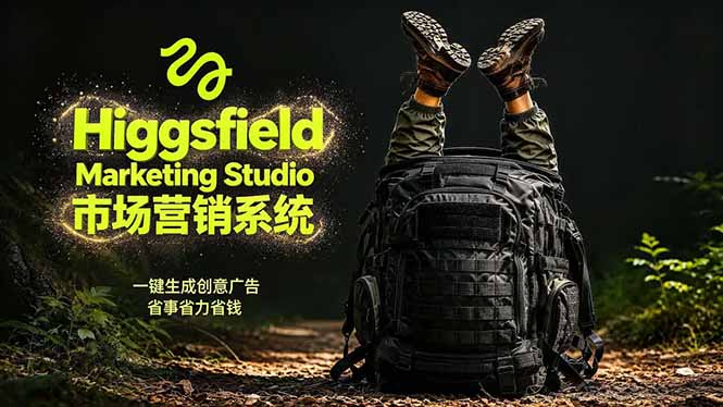 (18457期)AI广告工作流实战:从脚本到画面用Higgsfield完成,商家也能做品牌视频,省万元成本!附提示词 (18457期)AI广告工作流实战:从脚本到画面用Higgsfield完成,商家也能做品牌视频,省万元成本!附提示词