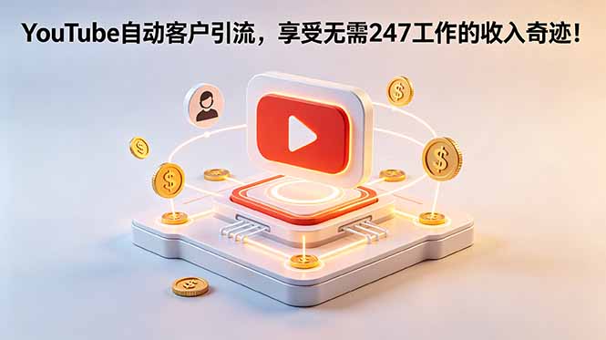 (18658期)YouTube 自动客户引流,享受无需 247 工作的收入奇迹!【原创双语字幕】 (18658期)YouTube 自动客户引流,享受无需 247 工作的收入奇迹!【原创双语字幕】
