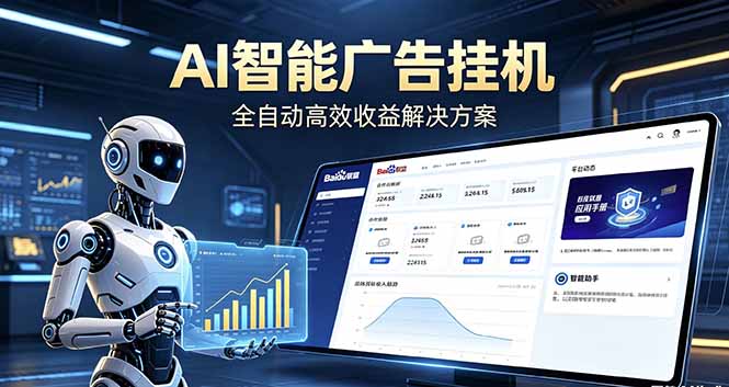 (18661期)Ai智能广告挂机 别再瞎折腾了!这个全自动挂机项目,新手当天见钱,告别频繁换项目的烦恼 (18661期)Ai智能广告挂机 别再瞎折腾了!这个全自动挂机项目,新手当天见钱,告别频繁换项目的烦恼