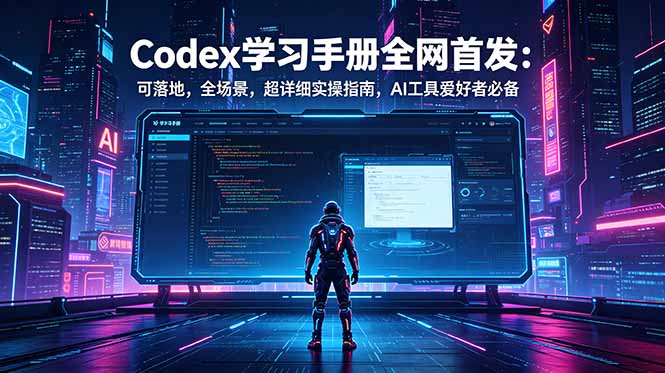(18871期)Codex学习手册全网首发:可落地,全场景,超详细实操指南,AI工具爱好者必备 (18871期)Codex学习手册全网首发:可落地,全场景,超详细实操指南,AI工具爱好者必备
