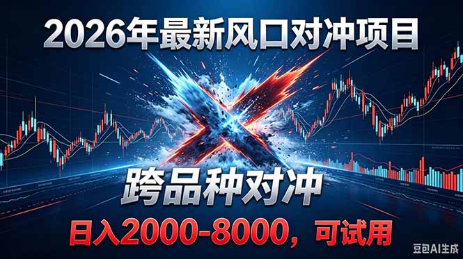 (18827期)2026创业新风口!最新对冲!跨品种对冲!日收益2000-6000+ (18827期)2026创业新风口!最新对冲!跨品种对冲!日收益2000-6000+