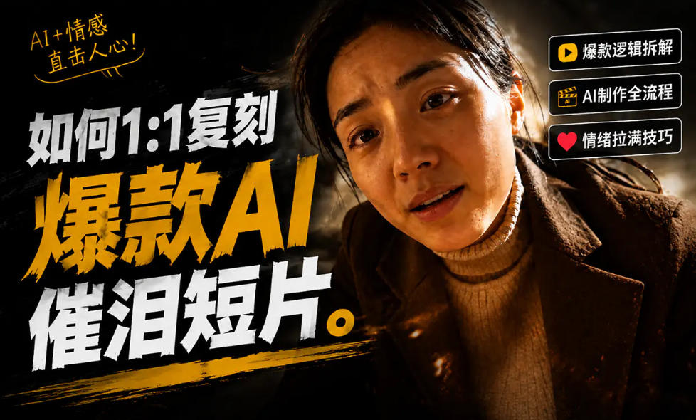 豆包+Gemini生成真人AI短剧-拆解复刻百万爆款第一人称短片,一站式讲透爆款复刻全流程 豆包+Gemini生成真人AI短剧-拆解复刻百万爆款第一人称短片,一站式讲透爆款复刻全流程