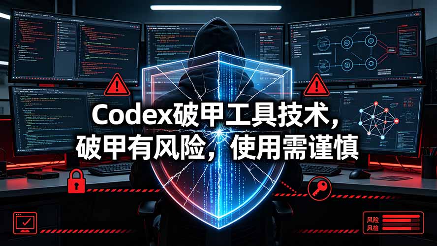 (19533期)Codex破甲工具技术,破甲有风险,使用需谨慎 (19533期)Codex破甲工具技术,破甲有风险,使用需谨慎