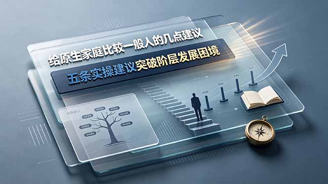 (19194期)付费文章:给原生家庭比较一般人的几点建议,五条实操建议突破阶层发展困境 (19194期)付费文章:给原生家庭比较一般人的几点建议,五条实操建议突破阶层发展困境