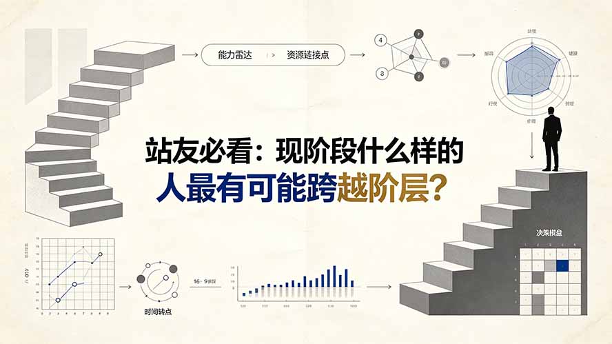 (19475期)付费文章:站友必看:现阶段什么样的人最有可能跨越阶层? (19475期)付费文章:站友必看:现阶段什么样的人最有可能跨越阶层?