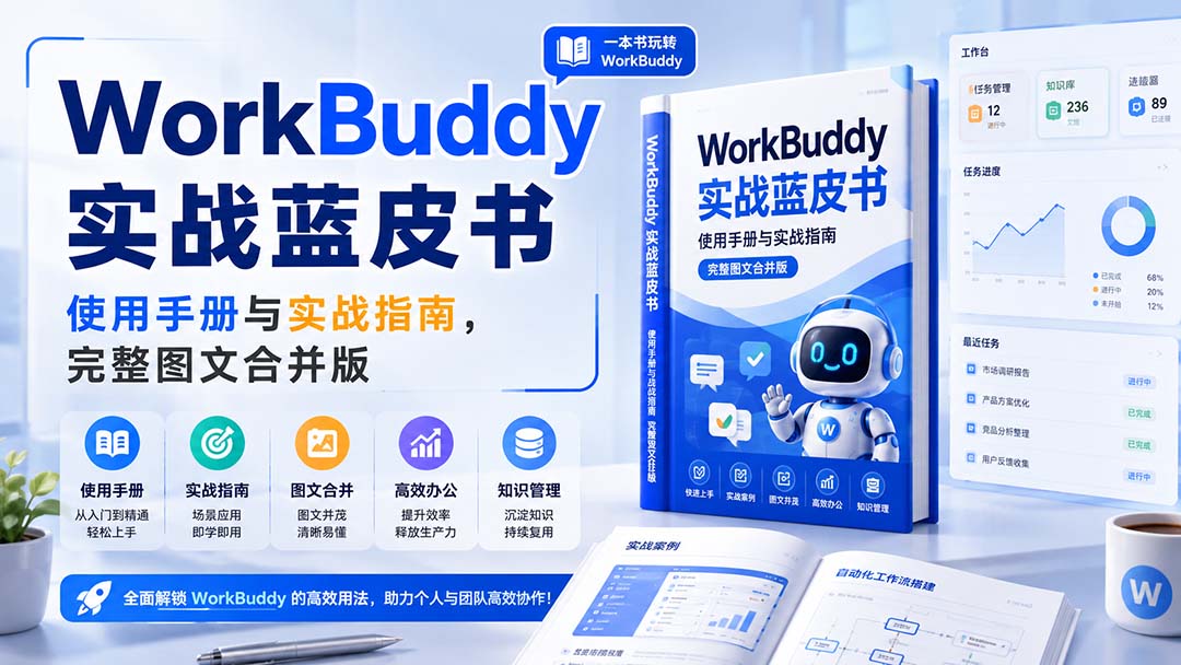 (20106期)WorkBuddy实战蓝皮书,使用手册与实战指南,完整图文合并版 (20106期)WorkBuddy实战蓝皮书,使用手册与实战指南,完整图文合并版