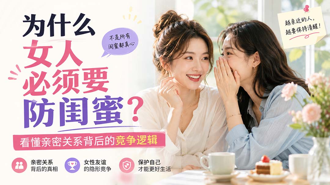 (20114期)付费文章:为什么女人必须要防闺蜜?看懂亲密关系背后的竞争逻辑 (20114期)付费文章:为什么女人必须要防闺蜜?看懂亲密关系背后的竞争逻辑
