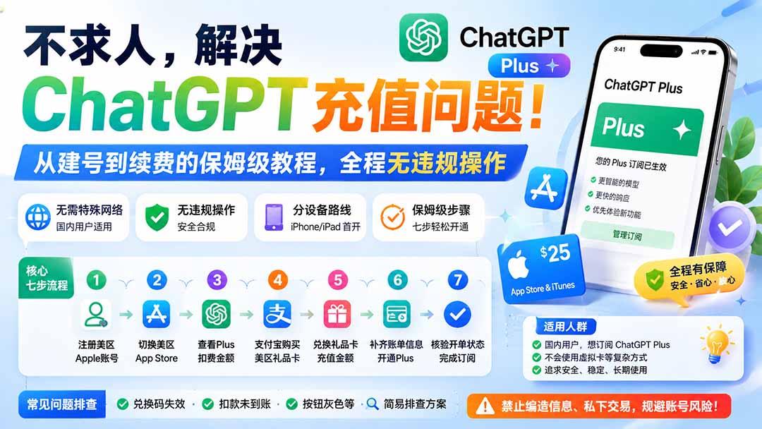(19898期)不求人,解决ChatGPT充值问题!从建号到续费的保姆级教程,全程无违规操作 (19898期)不求人,解决ChatGPT充值问题!从建号到续费的保姆级教程,全程无违规操作