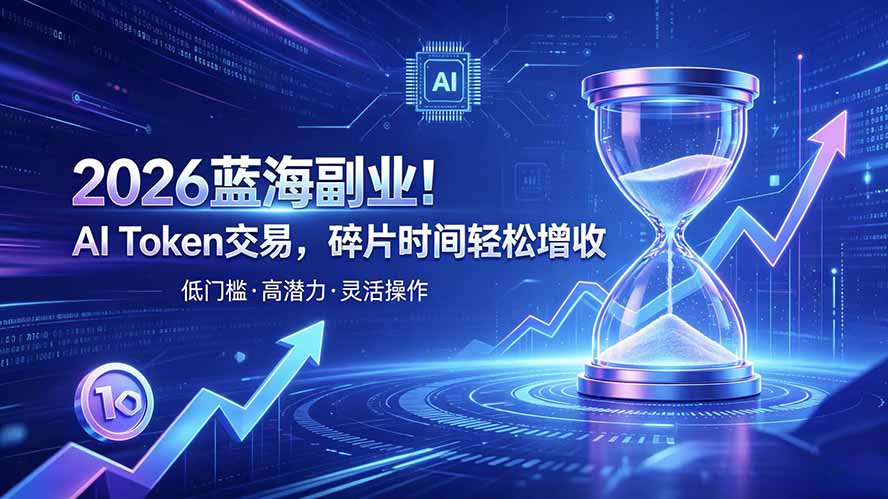 (19997期)AI Token算力赛道!普通人可入局的数字副业 (19997期)AI Token算力赛道!普通人可入局的数字副业