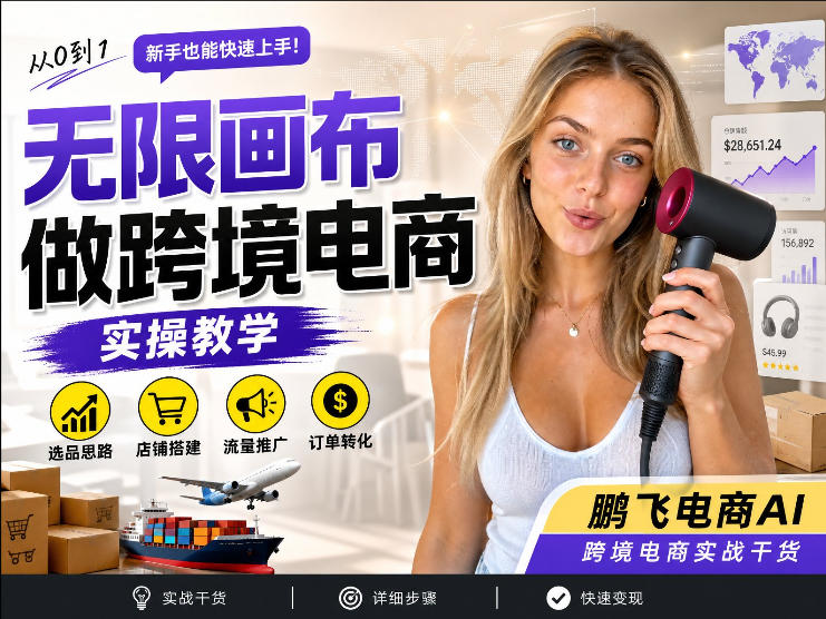 【跨境电商必备】AI无线画布制作商品宣传视频,四步搞定,无线画布工作流,操作简单好上手 【跨境电商必备】AI无线画布制作商品宣传视频,四步搞定,无线画布工作流,操作简单好上手