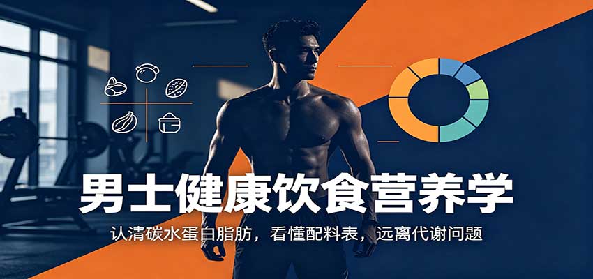 男士健康饮食营养学:认清碳水蛋白脂肪,看懂配料表,远离代谢问题 男士健康饮食营养学:认清碳水蛋白脂肪,看懂配料表,远离代谢问题