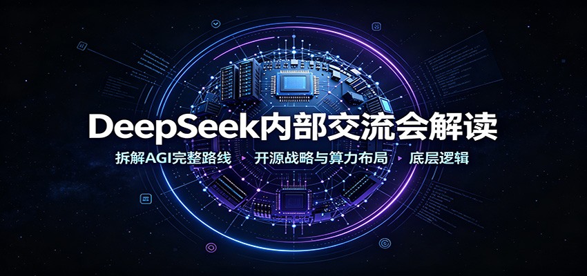 DeepSeek内部交流会解读:拆解AGI完整路线,开源战略与算力布局底层逻辑 DeepSeek内部交流会解读:拆解AGI完整路线,开源战略与算力布局底层逻辑