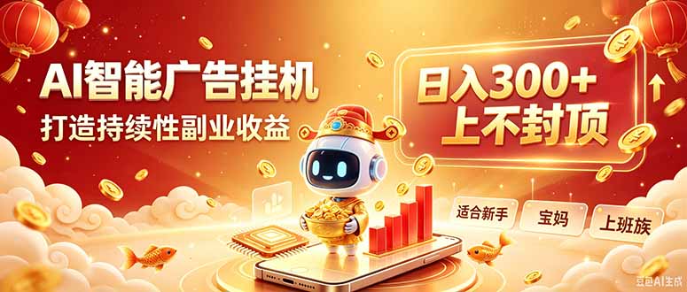 （20248期）告别手动干活！AI自动化，解锁线上被动收益