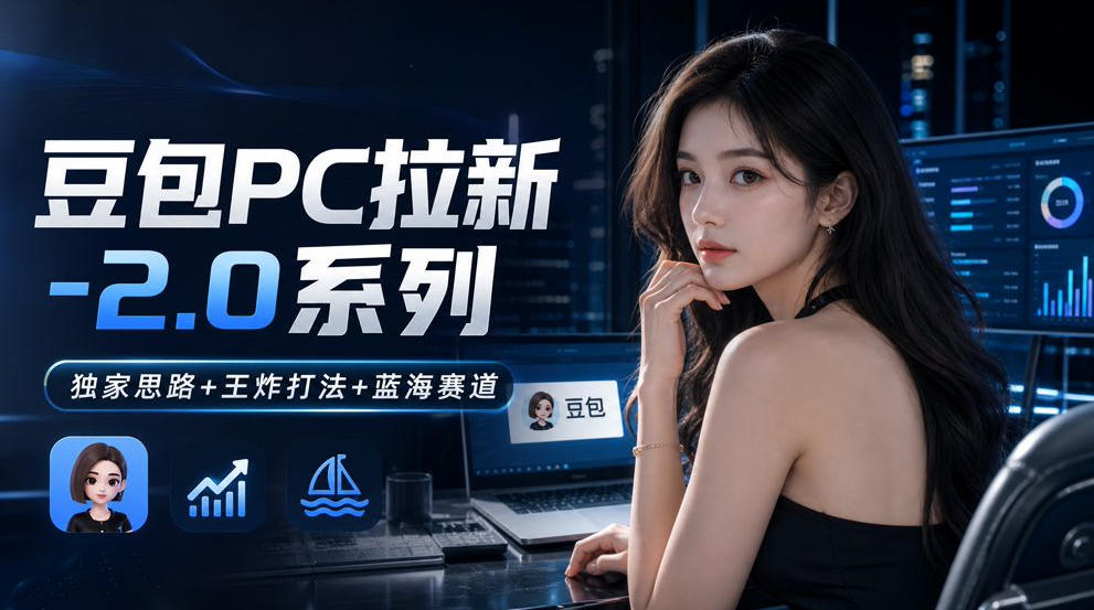 豆包PC拉新2.0系列-独家思路+王炸打法+蓝海赛道 豆包PC拉新2.0系列-独家思路+王炸打法+蓝海赛道