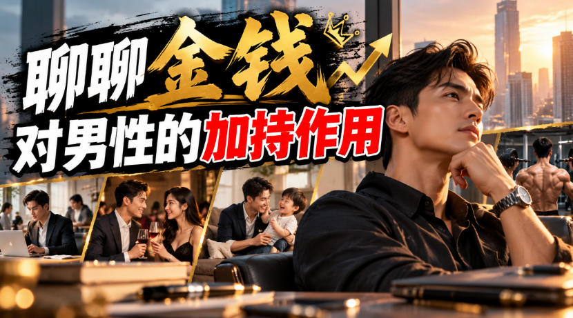 某公众号付费文章:聊聊金钱对男性的加持作用 某公众号付费文章:聊聊金钱对男性的加持作用