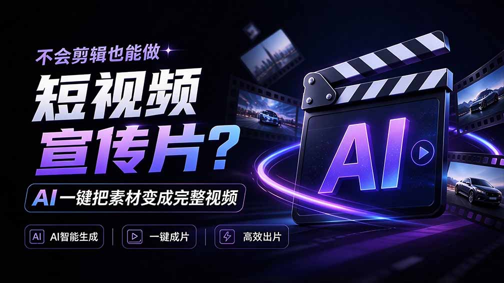 (21150期)我跪下来了!不会剪辑也能做短视频宣传片? AI 一键把素材变成完整视频,真是神奇,OpenFilm 超省事 (21150期)我跪下来了!不会剪辑也能做短视频宣传片? AI 一键把素材变成完整视频,真是神奇,OpenFilm 超省事