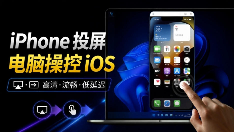 iPhone投屏到Windows电脑,还支持操控IOS系统,多台设备能同时上屏,有点意思iPhoneMirror iPhone投屏到Windows电脑,还支持操控IOS系统,多台设备能同时上屏,有点意思iPhoneMirror